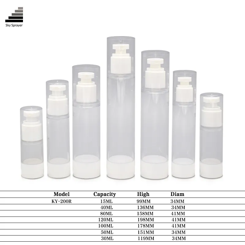 30ml Airless Bottle - High Quality and Innovative Design 3
