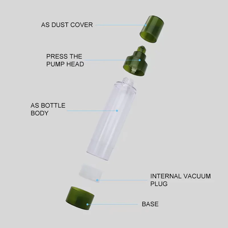 Airless Pump Bottles with Precision Finish 5