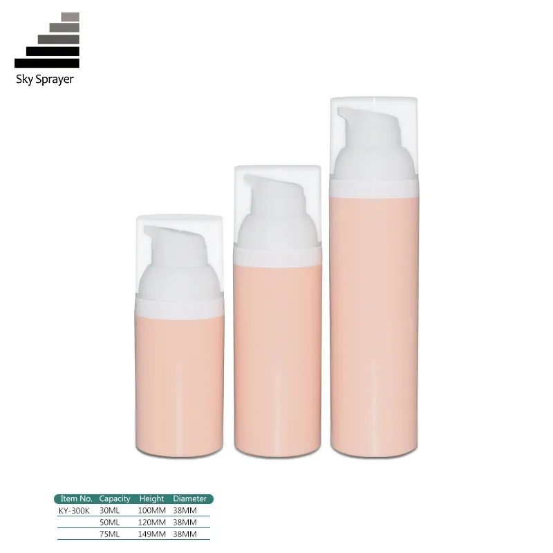 High Quality Pink Airless Pump Bottle - 10ml 2