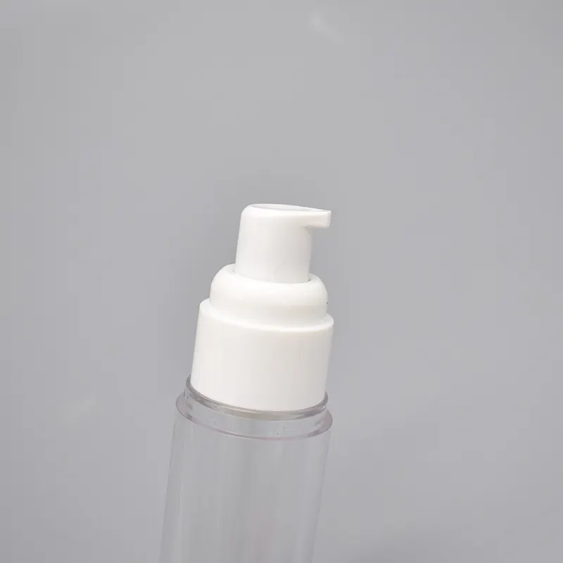 White PP Airless Pump Bottles - High Quality for Lotion Cream 3