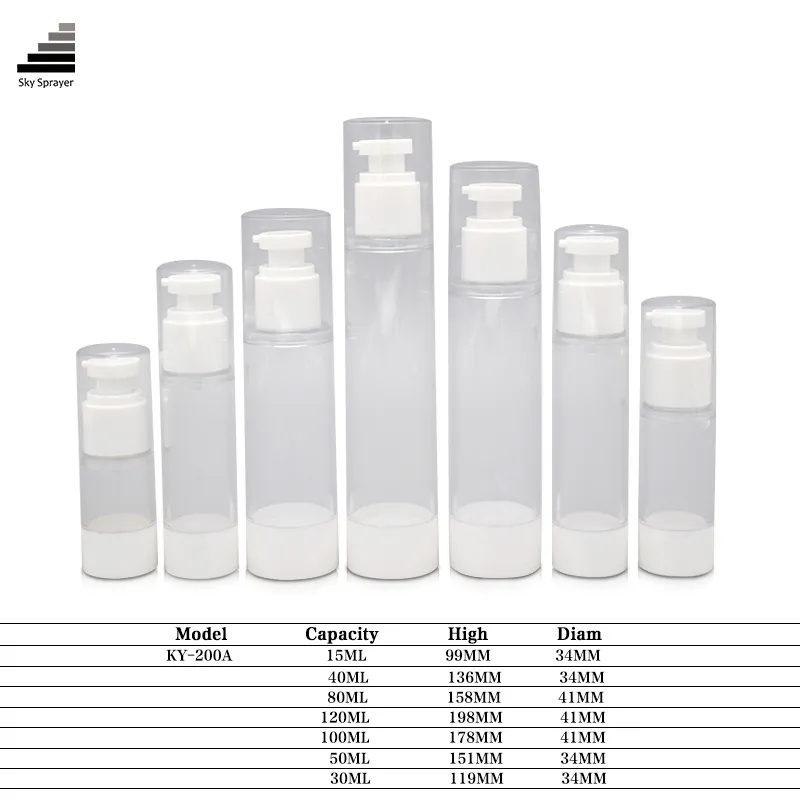 Refillable Airless Bottles - High-Quality & Durable 3