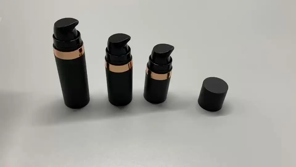 Luxury Airless Pump Bottles for Skin Care Cream - Quality Certified 2