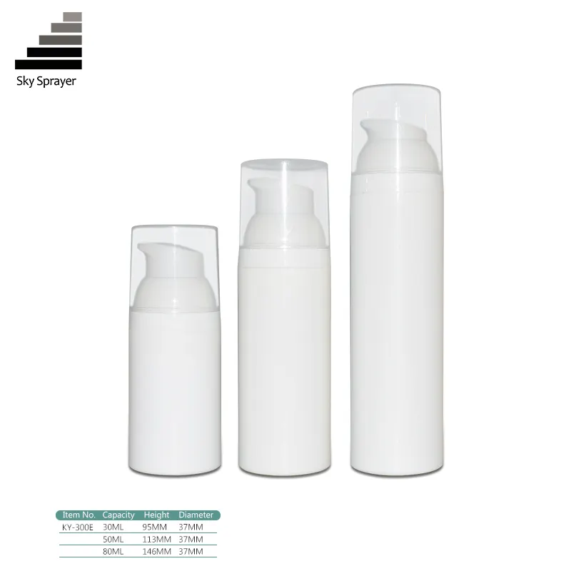 Airless Cosmetic Pump Bottle - High-Quality Portable Skin Cream Bottle 2
