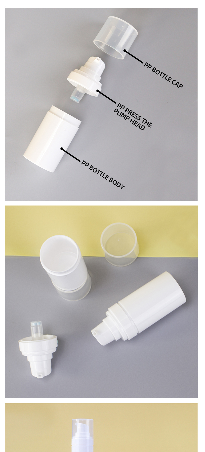 Precision Finish Airless Bottles - Cosmetic Packaging 10