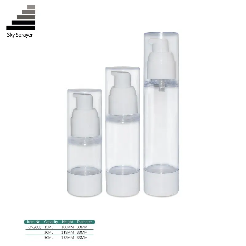 Plastic Airless Bottle - Quality and Style in One 2