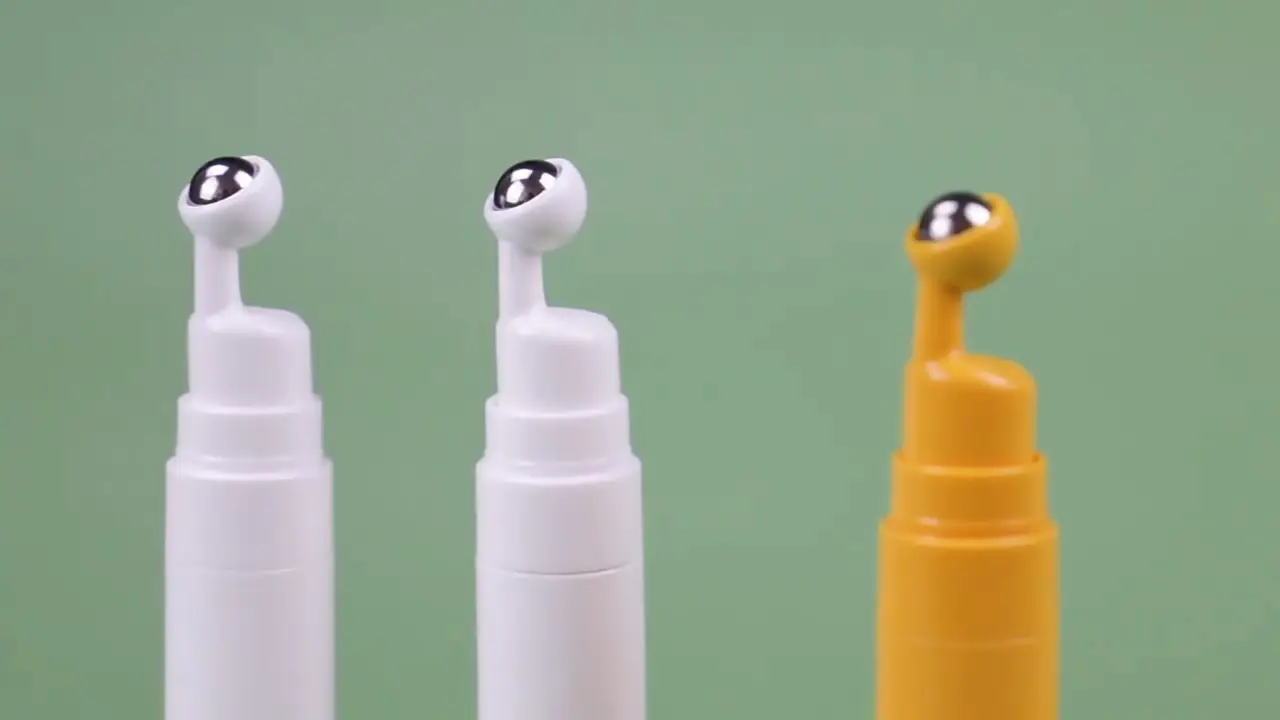 15ml Rolling Eye Cream Container Bottle Vacuum Bottle Travel Portable Set Essence Eye Massage Lotion Cream 1