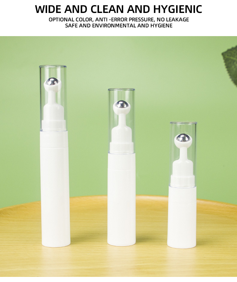 15ml Rolling Eye Cream Container Bottle Vacuum Bottle Travel Portable Set Essence Eye Massage Lotion Cream 10