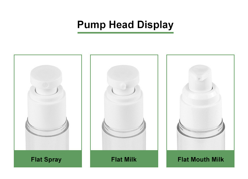 Precision Finish Airless Pump Travel Bottles 8