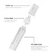 Acrylic Airless Pump Bottles - Precision Finish, Various Sizes, Spray Cap 4