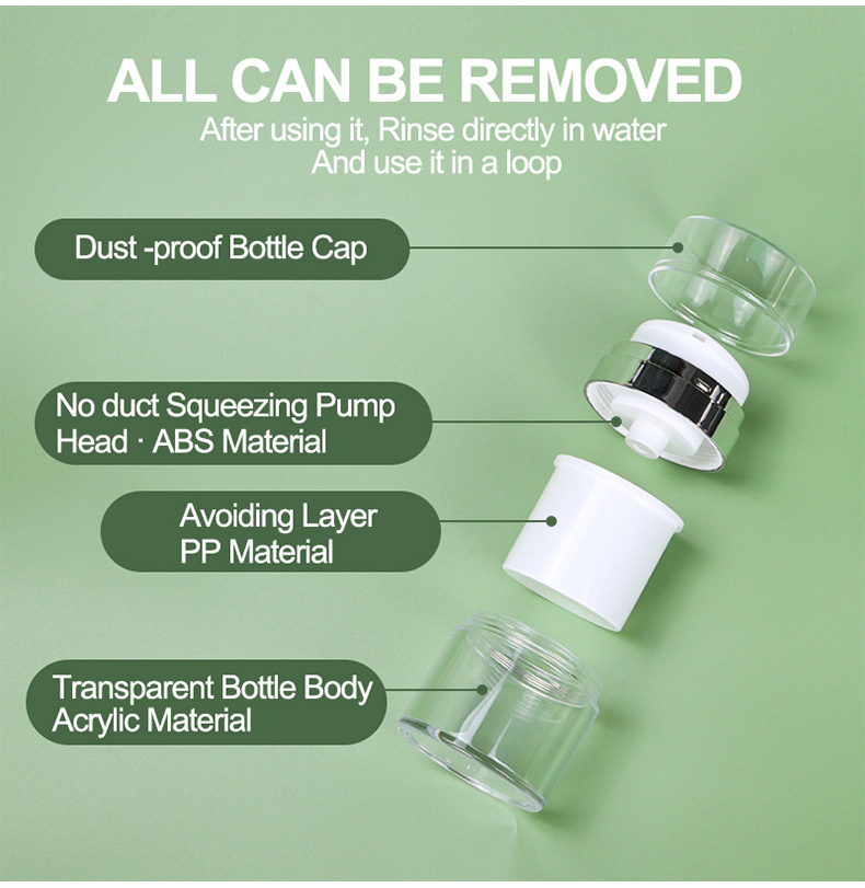 50ml Airless Pump Bottles - Preserving Beauty & Freshness 9