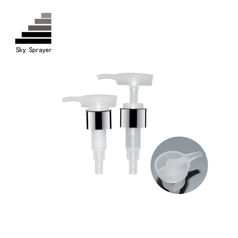 Sky Sprayer - Diferentes tipos de dispensadores prateados de garrafas vazias, bomba de loção, bomba de loção 1