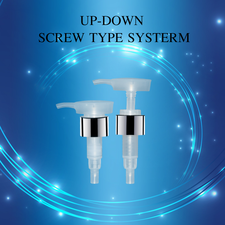 Different kinds of silvery dispenser empty bottles lotion pump