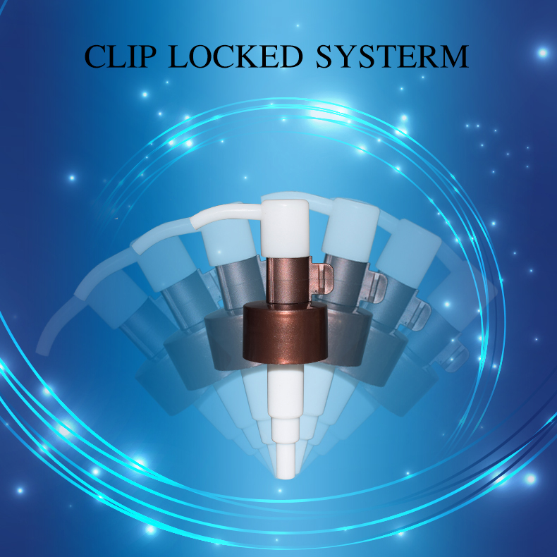 Quality thread decorative lotion dispenser plastic lotion pump