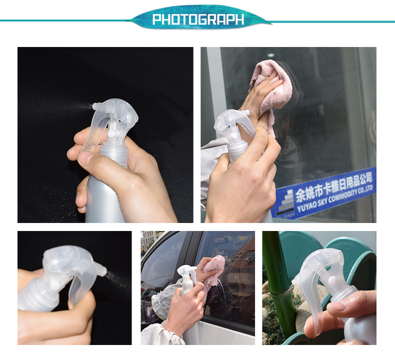 Promotion easy carry trigger spray for bottle