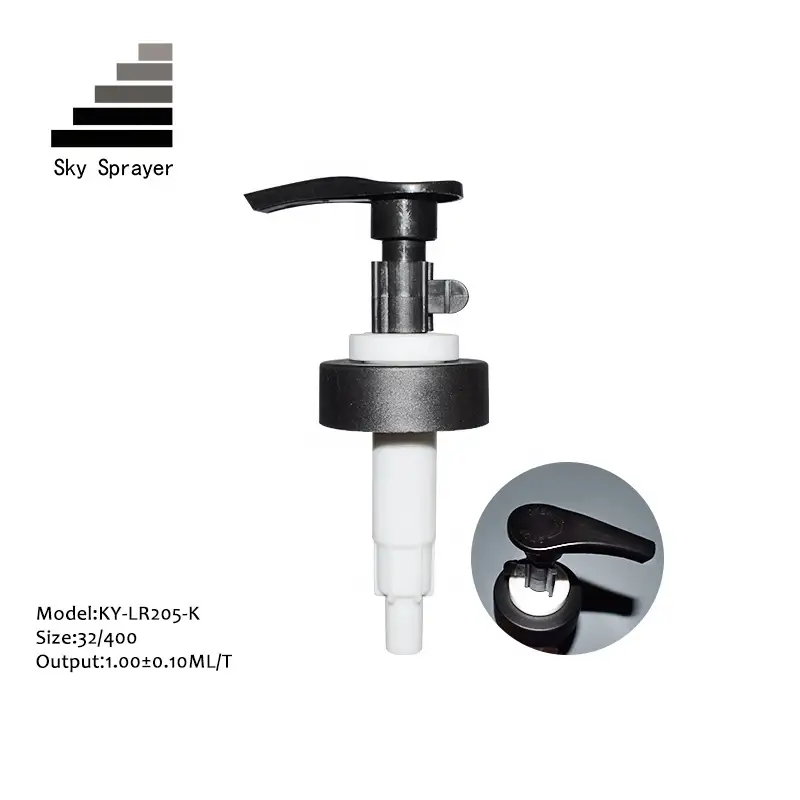 Dispensadores de loción de manos de jabón estándar Sky Sprayer Bomba de loción de plástico Bomba de loción 1