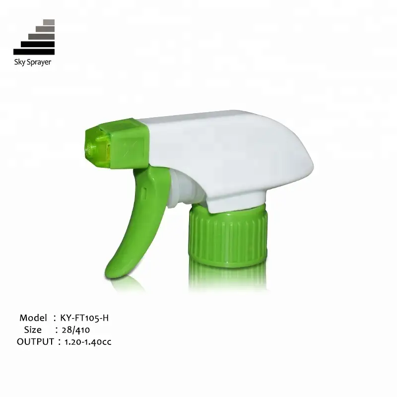 Sky Sprayer - Normal green plastic fine mist foam trigger sprayer with low price All plastic trigger sprayer 1