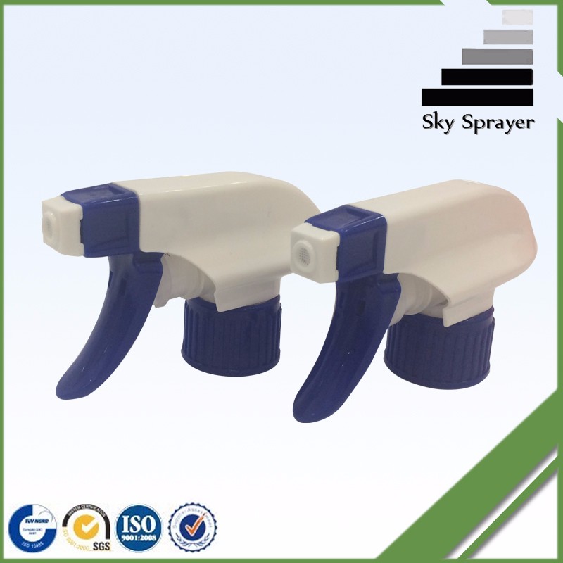 New Design Blue 28/410 Garden Plastic Trigger Sprayer Pumps All Plastic