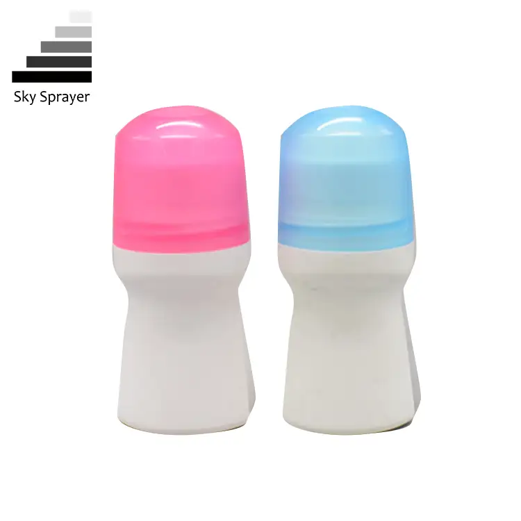 Sky Sprayer - KY-P1029 Pink And Blue 50ML PP Plastic Roll On Bottle Roll On bottle 1