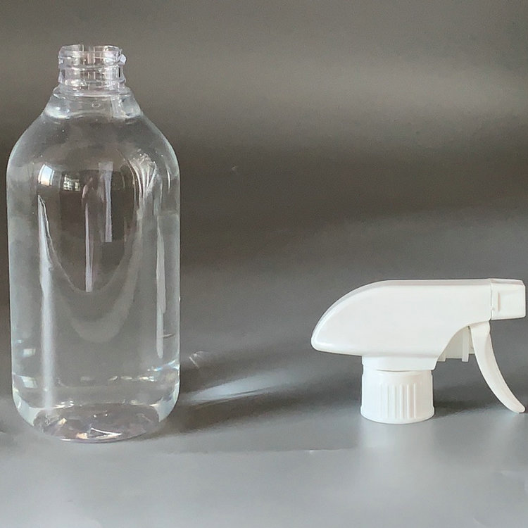 Newest Customized Transparent White Plastic Trigger Sprayer With Bottle