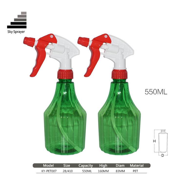 Sky Sprayer - 550ml Durable Pet Plastic Trigger Spray Bottles Regular Trigger Sprayer 4