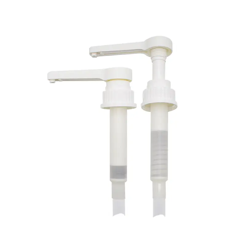 Sky Sprayer - 43mm Wholesale White Plastic Syrup Dispenser Pump In Food Grade Food Pump 1