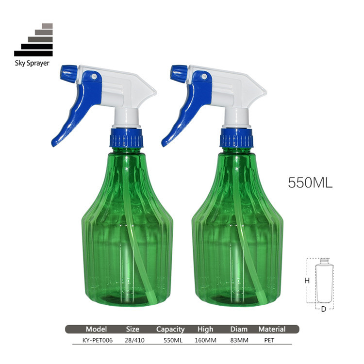 Sky Sprayer - Newest Design Top Quality 550ml Plastic Bottle Trigger Sprayer Regular Trigger Sprayer 3
