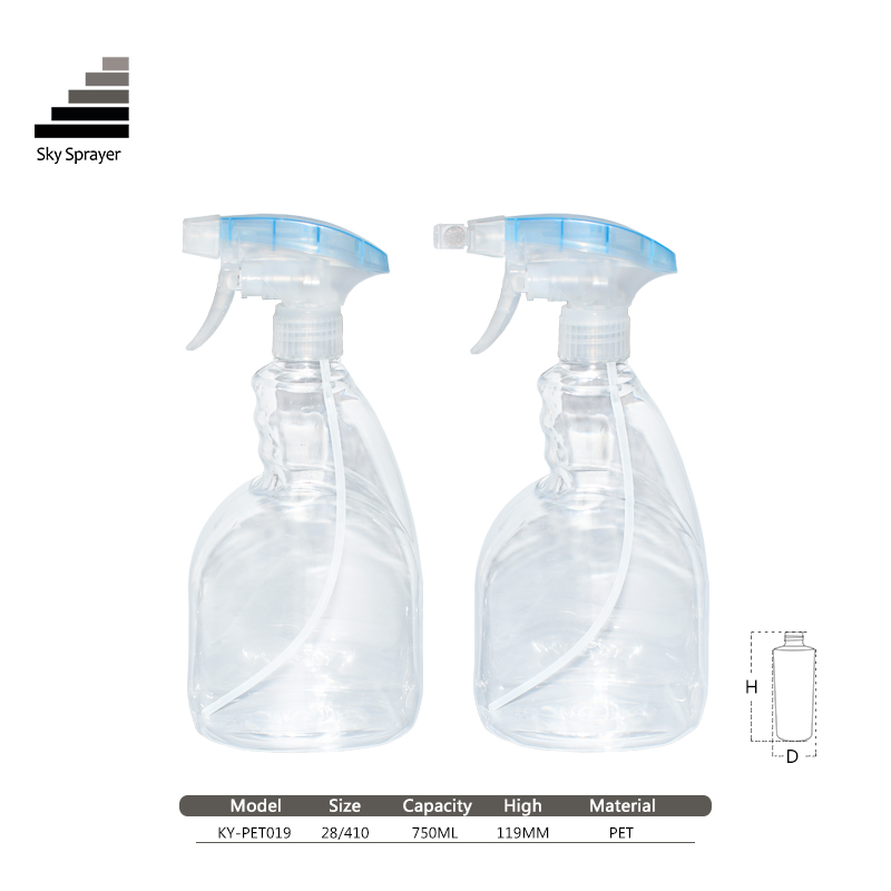 Custom Printing Popular Simple Screen 750mL PET Bottle