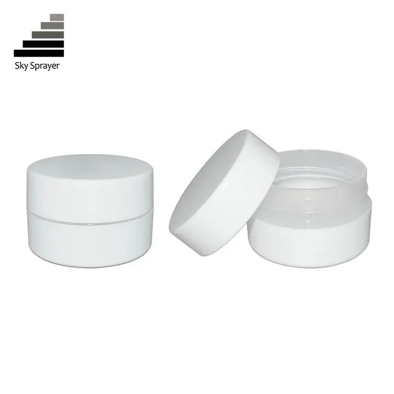 Sky Sprayer - Línea de producción completa de excelente calidad Tarro de crema de plástico de 100 g CONTENEDORES 1