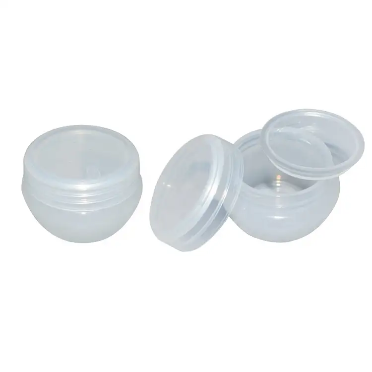 Sky Sprayer - New Design Mini 20ml Clear PP Plastic Cream Jar CONTAINERS 1