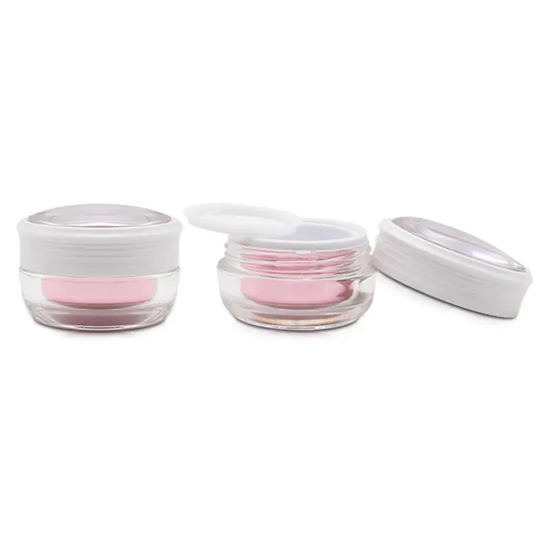 Sky Sprayer - Pink Double Wall Refillable Make-up Cosmetic Containers Pot Jar 15ml CONTAINERS 1