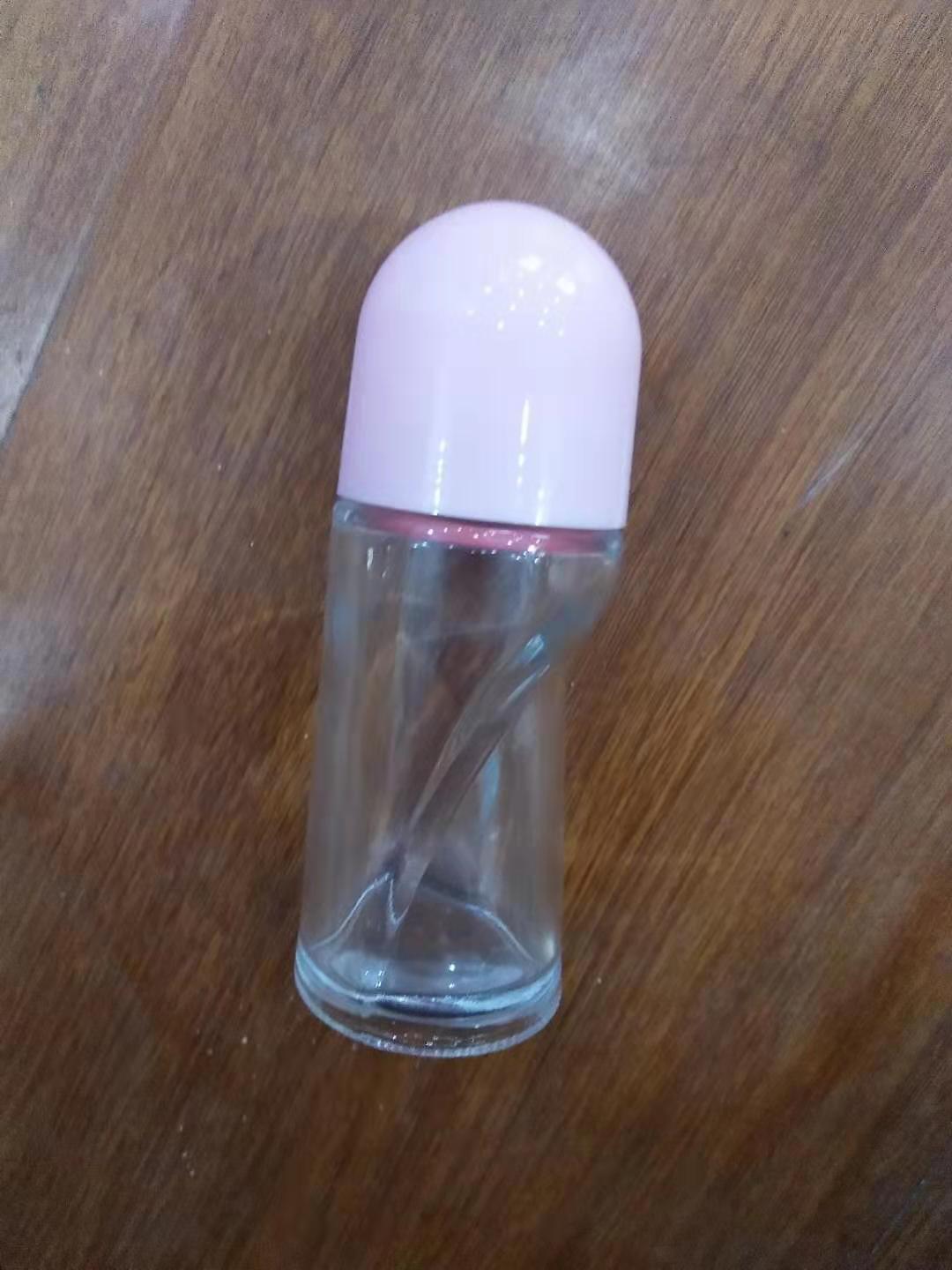 Simple Style Clear Ball Glass Bottle Roller Ball Bottle With High Quality Ky-g2018