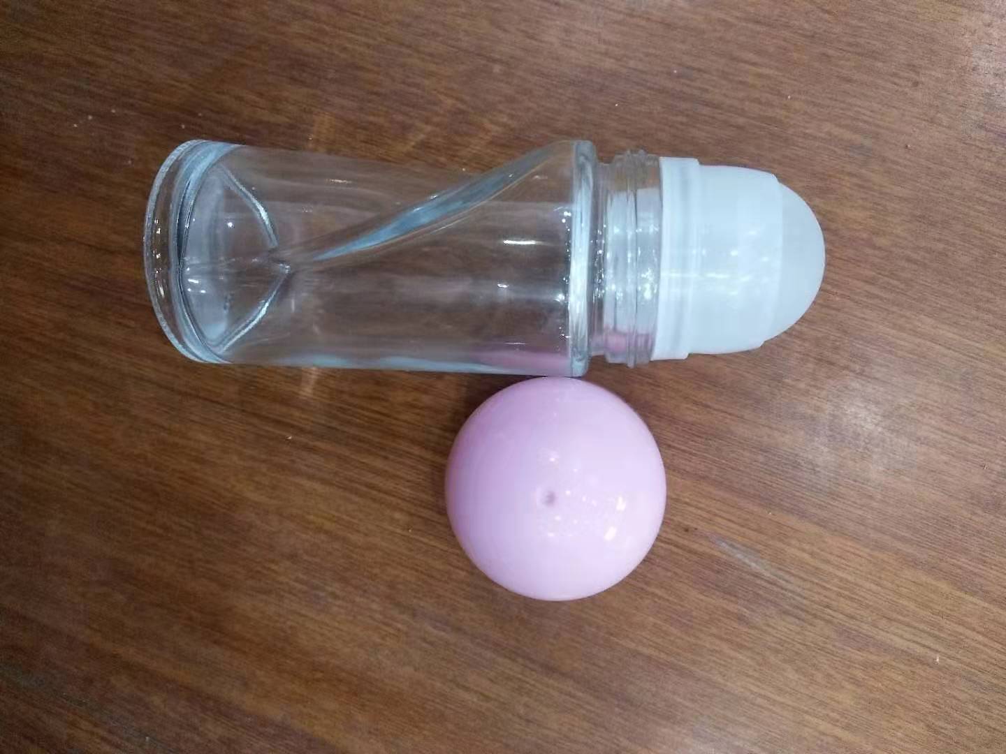 Simple Style Clear Ball Glass Bottle Roller Ball Bottle With High Quality Ky-g2018