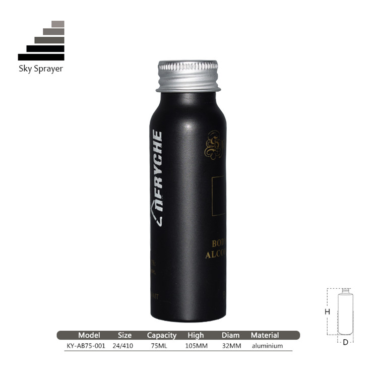 Sky Sprayer - Small Round Bottom Packing Jar Empty Aluminum Shampoo Bottle Ungrouped 3