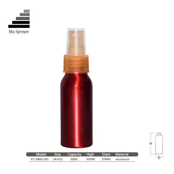 Sky Sprayer - Pocket Sized Luxury Aluminum Metal Perfume Spray Bottle Ungrouped 1
