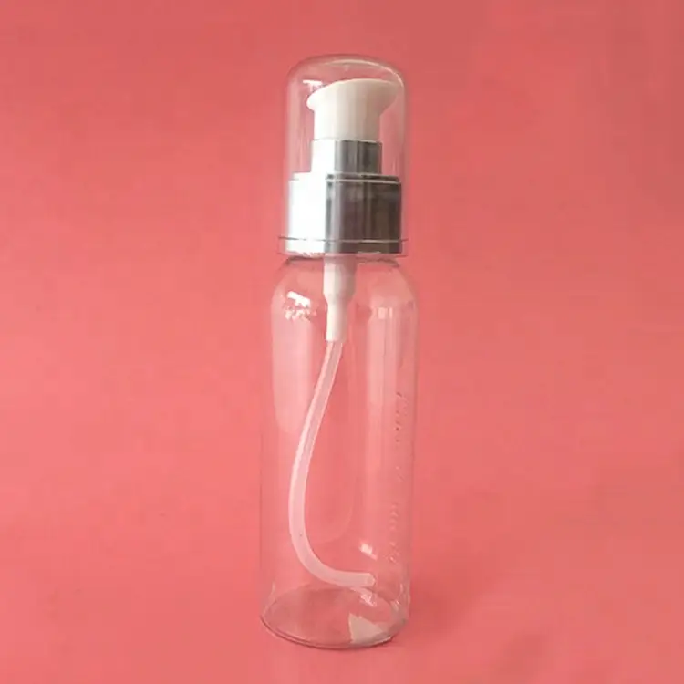 Sky Sprayer - 100ML Transparent PET Plastic Dispenser Bottle Hand Cream Pump Ungrouped 1
