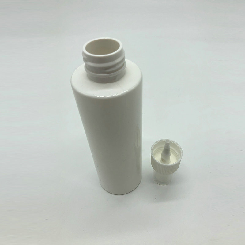 Wholesale 150ml Pet Bottle Plastic White Liquid Detergent Bottle With 24/410 Spray