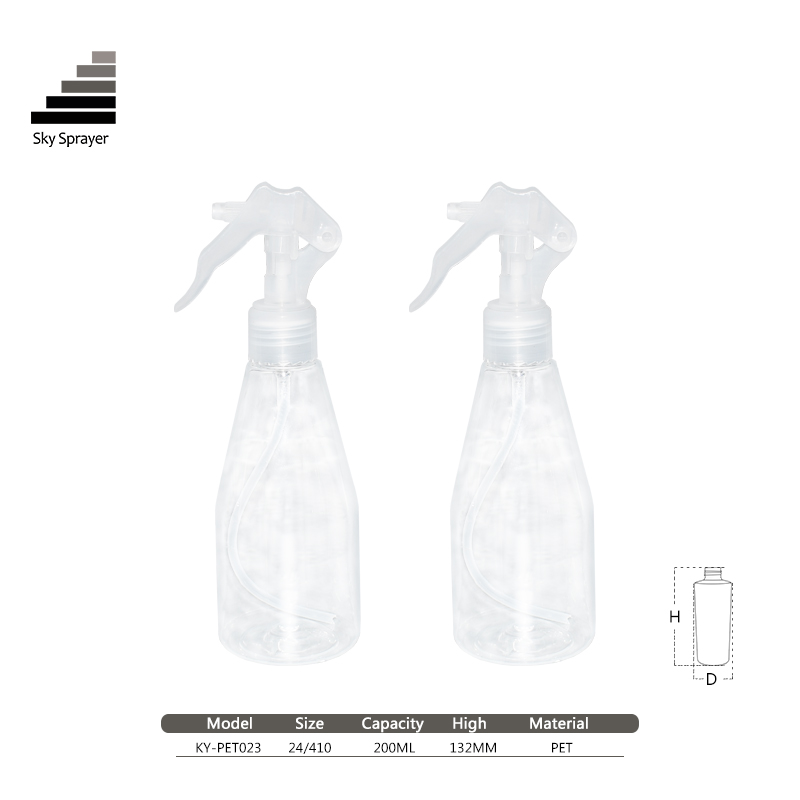 Newest Empty wholesale plastic bottles with trigger sprayer