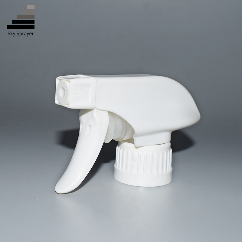 Распылитель Sky Sprayer - производитель из Китая, ручной белый мини-распылитель с пластиковым курком, полностью пластиковый курок-распылитель 10