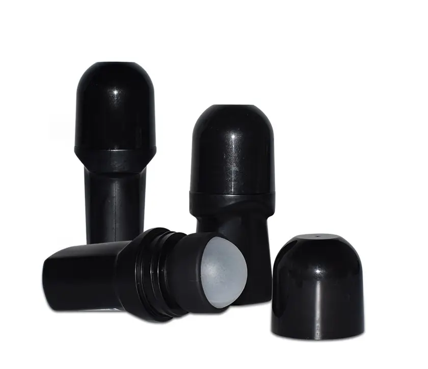 Sky Sprayer - 30ml 50ml 90ml Empty Plastic Deodorant cosmetic packaging Roll On Bottle Black Roll On bottle 1
