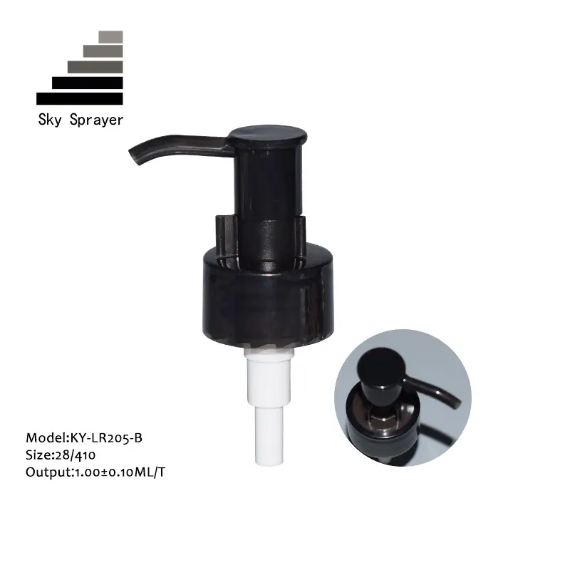 Sky Sprayer - Make to order black plastic lotion dispenser pump top Lotion Pump 1