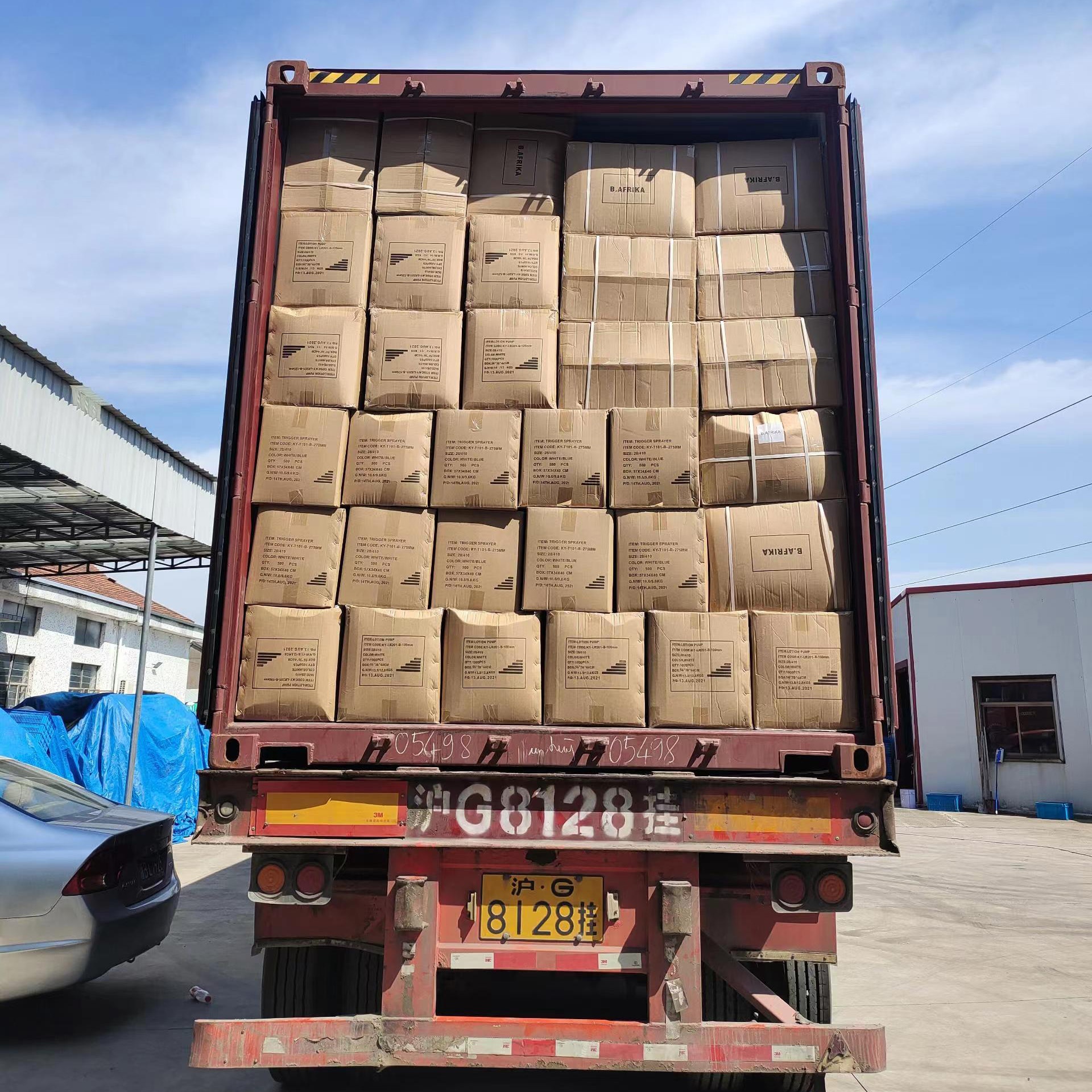 European customers visit SKY SPRAYER company to buy continuous spray 6