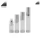 Silver Airless Pump Bottles - 10/15/20/30ml - Perfect for Cosmetics & Skincare 1