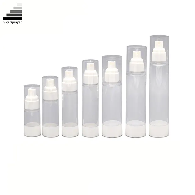 PP Airless Pump Bottles - Elegance & Functionality in Skincare 1