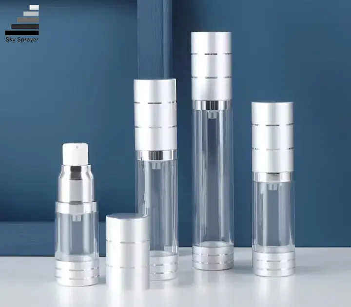 Golden Airless Pump Bottle Set for Travel 1