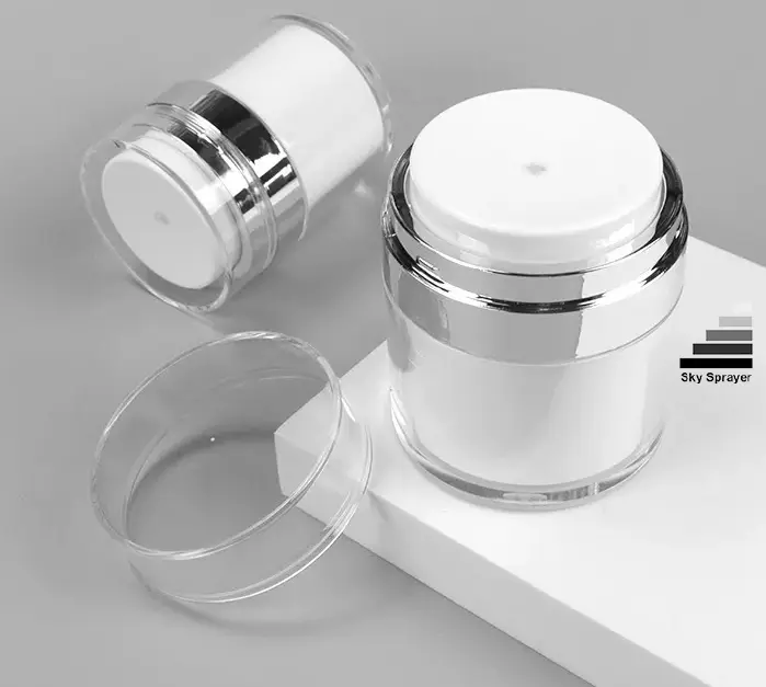 Precision Finish Airless Pump Bottle for Skin/Face Care 1