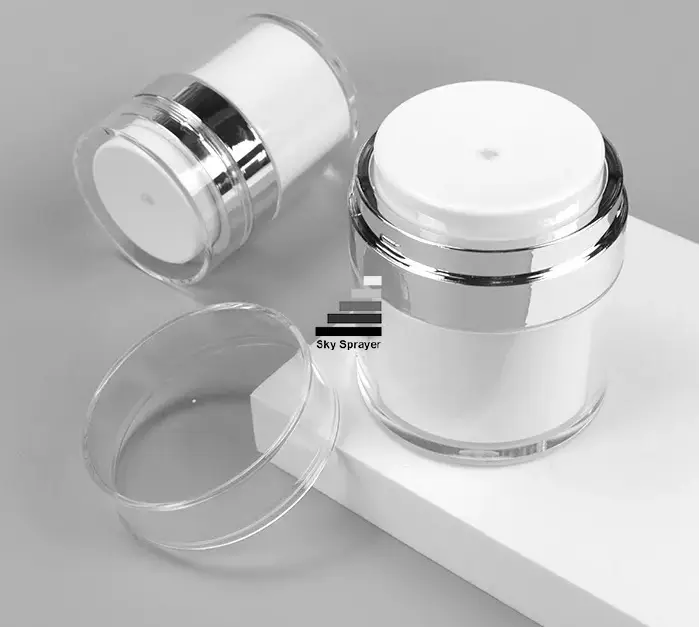 Airless Pump Bottle with Precision Finish - Cosmetic Jars for Sale 1