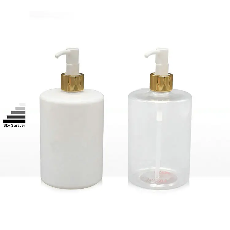 500ml White Lotion Pump Bottle - Reliable Quality and Performance 1