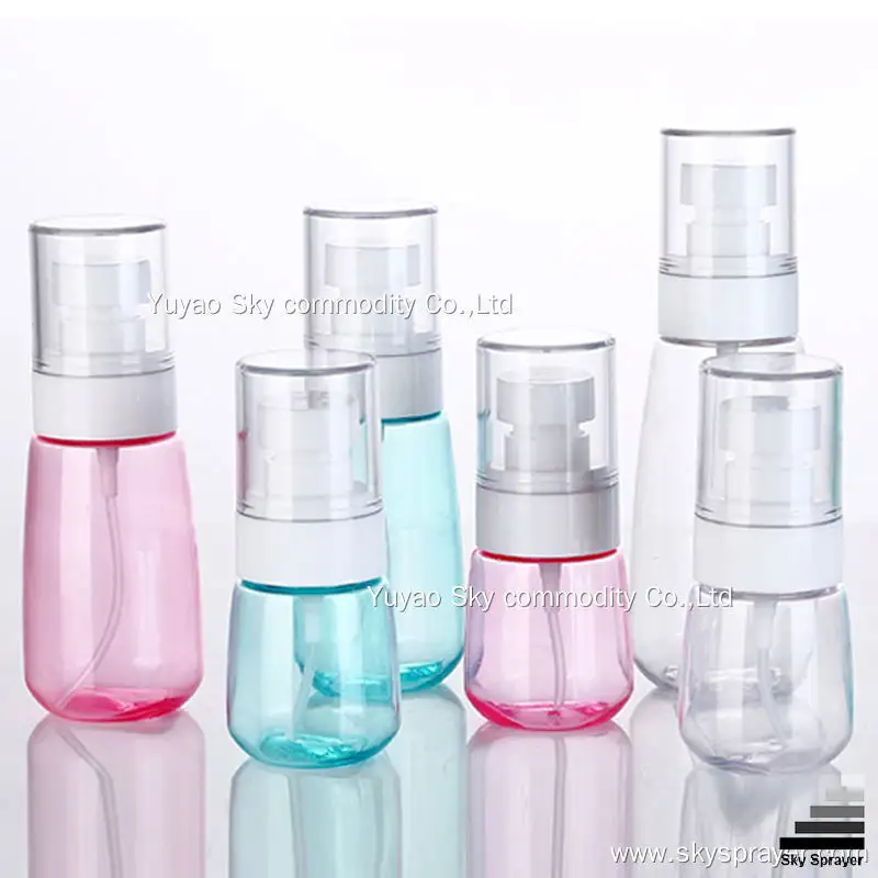 PETG Sub-Bottle Airless Fine Mist Spray Lotion-30/60/80/100ML. 1