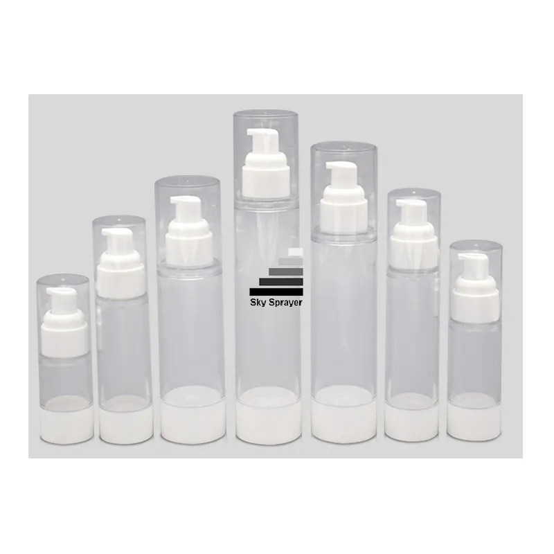 30ml White PP Airless Pump Bottle for Lotion Cream - High Quality and Affordable 1