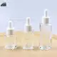 Luxury Clear Glass Dropper Bottles - Customize Your Size! 1